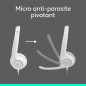 Logitech H390 Casque Filaire pour PC/Ordinateur Portable, Casque Stéréo avec Microphone Antibruit, USB-A, Commandes en Ligne, Co Logitech H390 Casque Filaire pour PC/Ordinateur Portable, Casque Stéréo avec Microphone Antibruit, USB-A, Commandes en Ligne, Co