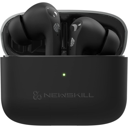 NEWSKILL Anuki Casque sans Fil Bluetooth 5.0, contrôle Tactile, Suppression du Bruit, Microphone, résistance IPX4, 16 Heures de