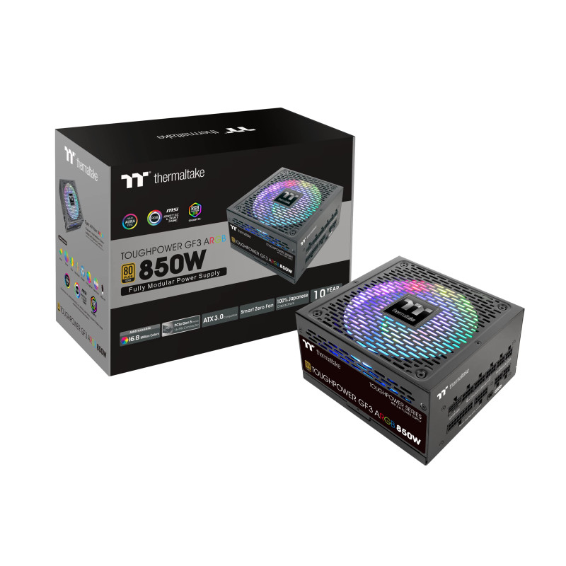 Thermaltake ToughPower GF3 ARGB 850W | PC-Netzteil Thermaltake ToughPower GF3 ARGB 850W | PC-Netzteil