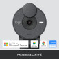 Logitech Brio 305, Webcam Full HD 1080P avec Cache de Confidentialité, Micros à Réduction de Bruit Mono, USB-C, Automatique de l Logitech Brio 305, Webcam Full HD 1080P avec Cache de Confidentialité, Micros à Réduction de Bruit Mono, USB-C, Automatique de l