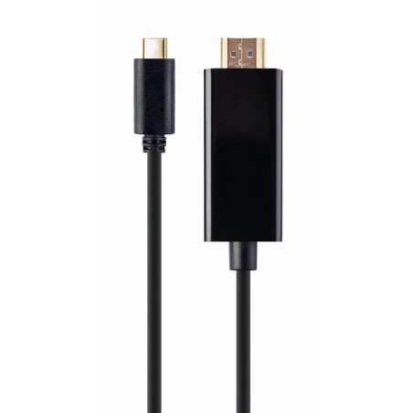 Gembird Câble adaptateur USB-C mâle vers HDMI femelle Sortie vidéo 60Hz, 15cm