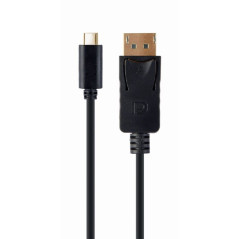 Gembird Câble Adaptateur USB-C vers DisplayPort - 4K, 15 cm, Noir