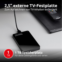 Intenso Memory Play Disque dur externe 2,5" 1 To USB 3.2 Noir