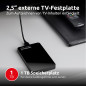 Intenso Memory Play Disque dur externe 2,5" 1 To USB 3.2 Noir