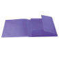 HERMA Chemises à élastique Translucide en Violet, A4, plastique robuste, avec 3 rabats intérieurs, 1 porteé de chemise HERMA Chemises à élastique Translucide en Violet, A4, plastique robuste, avec 3 rabats intérieurs, 1 porteé de chemise