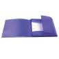 HERMA Chemises à élastique Translucide en Violet, A4, plastique robuste, avec 3 rabats intérieurs, 1 porteé de chemise HERMA Chemises à élastique Translucide en Violet, A4, plastique robuste, avec 3 rabats intérieurs, 1 porteé de chemise