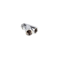 Raccord Y à 45° pour G1/4 Alphacool Eiszapfen (Argent)