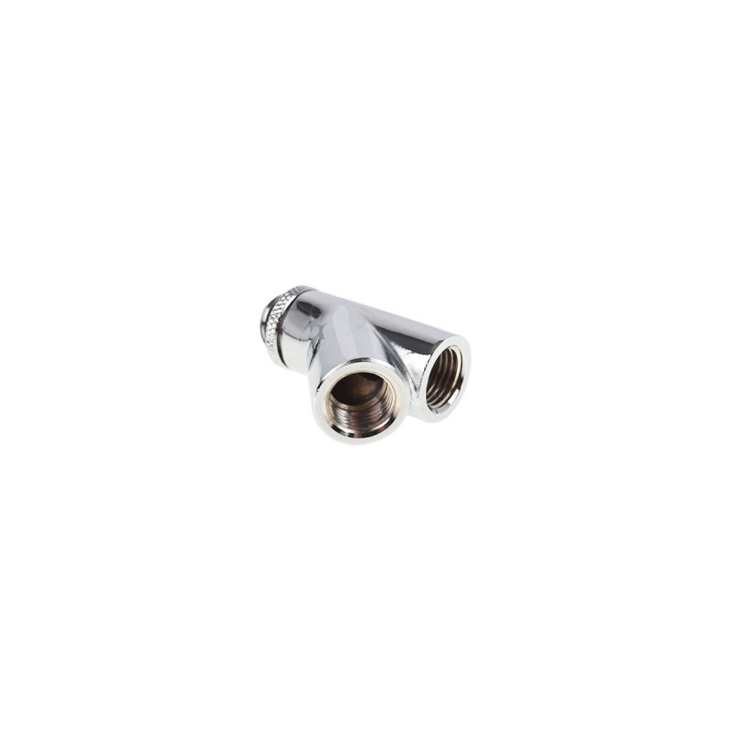 Raccord Y à 45° pour G1/4 Alphacool Eiszapfen (Argent)