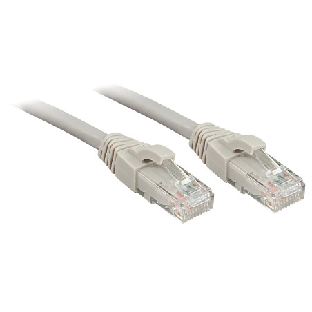 Lindy Câble réseau cat.6 U/UTP Patch Premium, LSOH, cuivre, 250MHz, gris, 3m