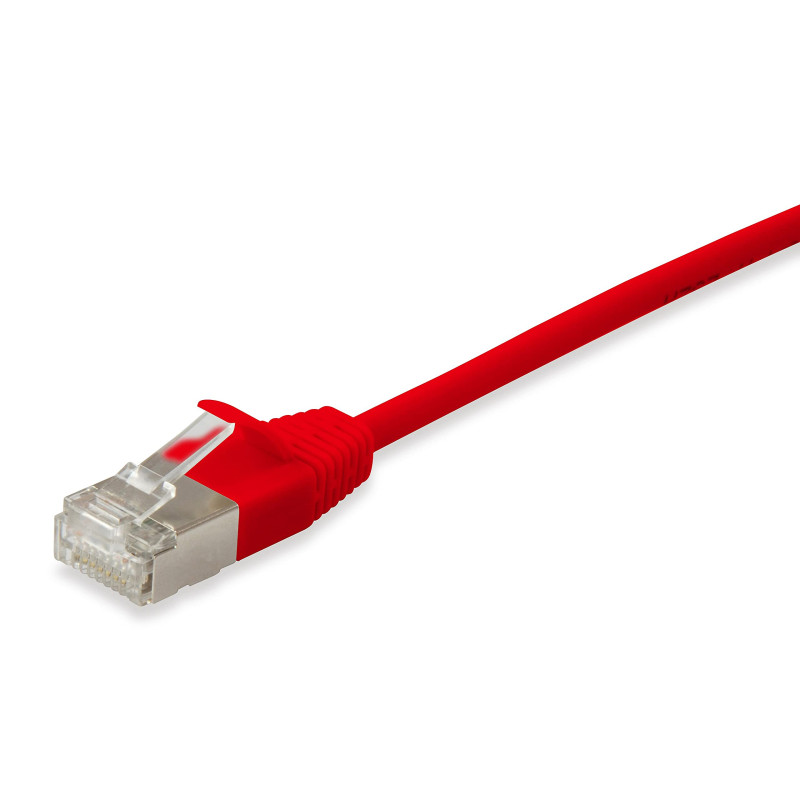 Equip 606146 Câble patch fin catégorie 6A F/FTP Rouge 3 m