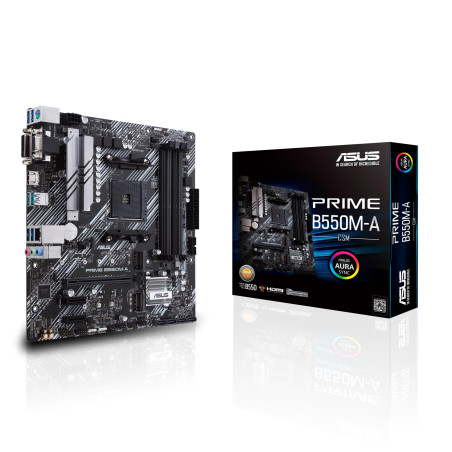 ASUS Prime B550M-A/CSM AMD B550 Emplacement AM4 Micro ATX