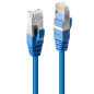Lindy Câble réseau patch cat.6 S/FTP PIMF Premium, cuivre, LSOH, 500MHz, bleu, 2m Lindy Câble réseau patch cat.6 S/FTP PIMF Premium, cuivre, LSOH, 500MHz, bleu, 2m