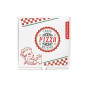 Kikkerland ST77 Bloc-note en forme de boîte à pizza classique Kikkerland ST77 Bloc-note en forme de boîte à pizza classique