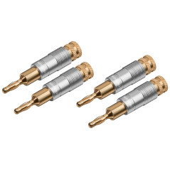 Clicktronic 53983 Casual Fiche Banane, Paquet de 4
