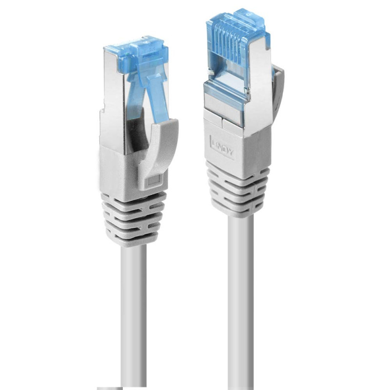 Lindy Câble réseau Cat.6A S/FTP, cuivre, LSOH, 500MHz, Gris, 7,5m Lindy Câble réseau Cat.6A S/FTP, cuivre, LSOH, 500MHz, Gris, 7,5m