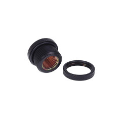 Alphacool 17069 Noir - Accessoires de matériel de refroidissement (Noir, Laiton, Chrome, Soft tubing (PVC, Silikon, Neoprene), 3