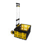 Stanley Diable Pliable et Caisse Pliante FT501/FT505 - Chariot de Transport 70 kg - Caisse Pliante 25 kg - Shopping, Manipulatio Stanley Diable Pliable et Caisse Pliante FT501/FT505 - Chariot de Transport 70 kg - Caisse Pliante 25 kg - Shopping, Manipulatio