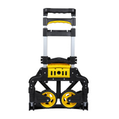Stanley Diable Pliable et Caisse Pliante FT501/FT505 - Chariot de Transport 70 kg - Caisse Pliante 25 kg - Shopping, Manipulatio