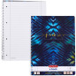 herlitz Cahier à spirales A4 80 feuilles lignées (linéature 27) Motif New Batic Fearless 1 pièce herlitz Cahier à spirales A4 80 feuilles lignées (linéature 27) Motif New Batic Fearless 1 pièce