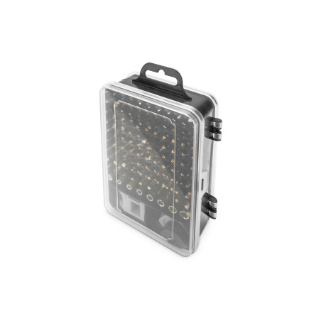 DIGITUS Jeu de tournevis de précision - 115 pièces - pour téléphone portable, ordinateur portable, PC, montres, lunettes, consol