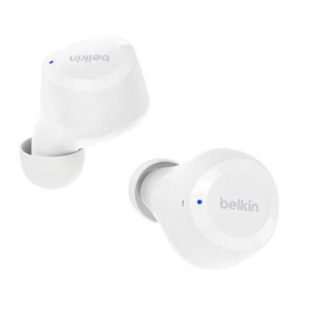 Belkin Écouteurs True Wireless SoundForm Bolt (sans fil, jusqu'à 28h d'autonomie de batterie, mode mono, certification IPX4, Blu