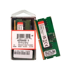 Kingston Technology ValueRAM 8GB 5600MT/s DDR5 Non-ECC CL46 SODIMM 1Rx16 KVR56S46BS6-8 Mémoire d’Ordinateur Portable