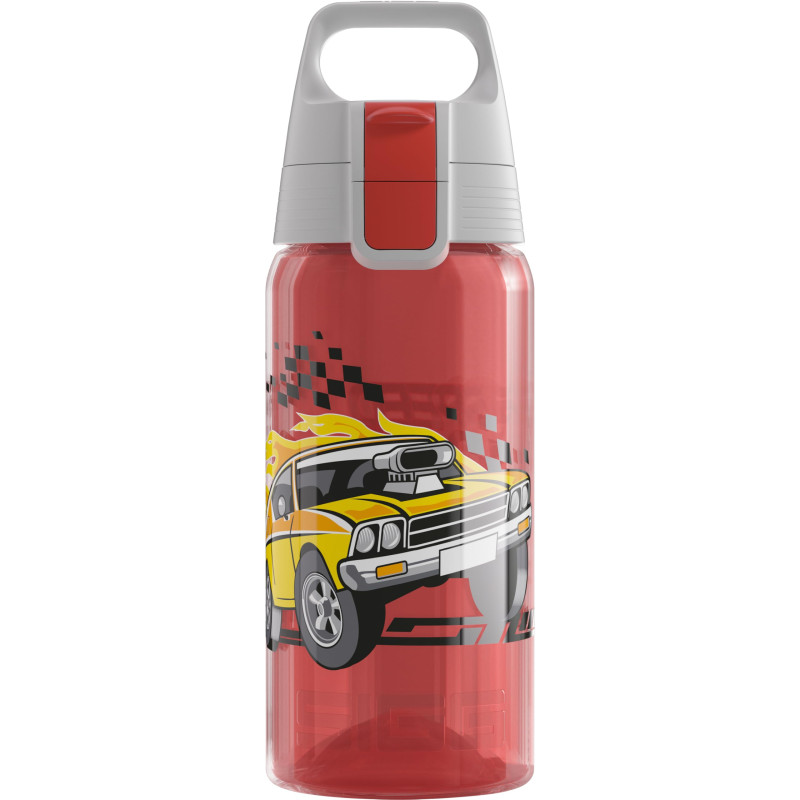 Sigg - Gourde Enfant - Viva One Speed Race - Convient Aux Boissons Gazeuses - Étanche - Lavable Au Lave-Vaisselle - Sans BPA - P Sigg - Gourde Enfant - Viva One Speed Race - Convient Aux Boissons Gazeuses - Étanche - Lavable Au Lave-Vaisselle - Sans BPA - P