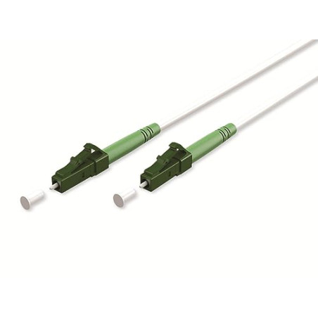 goobay 59586 Câble à fibre optique (FTTH) / monomode (OS2) Simplex/LC APC (8°) mâle vers LC-APC (8°) mâle/Câble à fibre optique