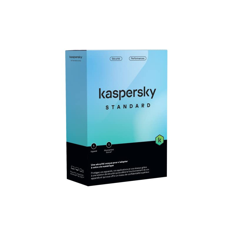 Kaspersky Standard 1 Poste/1 An