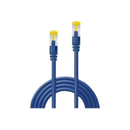 Lindy Câble réseau cat.7 S/FTP, cuvire, LSOH, 600MHz, bleu, 10m