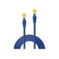 Lindy Câble réseau cat.7 S/FTP, cuvire, LSOH, 600MHz, bleu, 10m Lindy Câble réseau cat.7 S/FTP, cuvire, LSOH, 600MHz, bleu, 10m