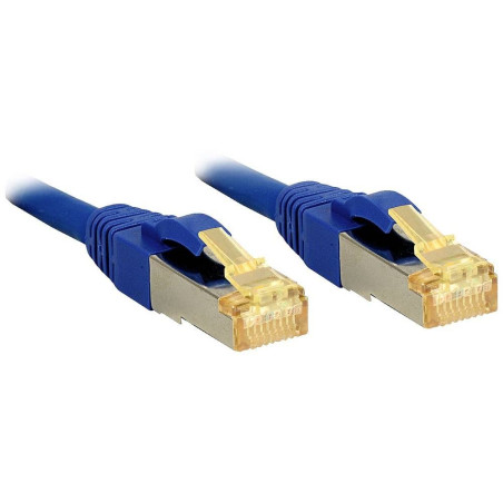 Lindy Câble réseau Cat.7 S/FTP, cuivre, LSOH, 600MHz, Bleu, 20m