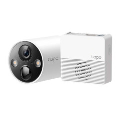 Tapo Camera Surveillance WiFi exterieure sans Fil sur Batterie C420S1, QHD 4MP, Autonomie de 180j, Vision Nocturne en Couleur, I
