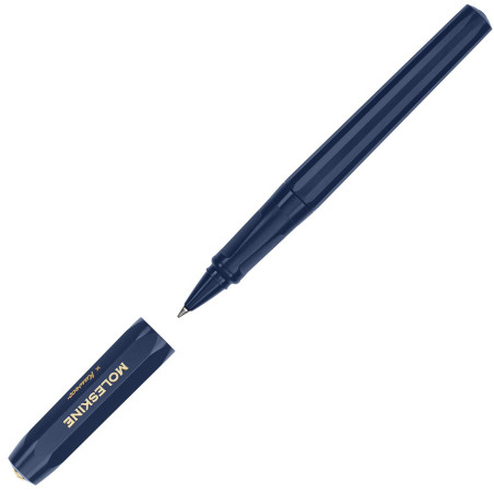 Moleskine x Kaweco Stylo Roller Rechargeable en Plastique ABS pour Écrivains, Preneurs de Notes, Recharge 0,7 mm avec Encre Noir