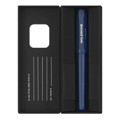 Moleskine x Kaweco Stylo Roller Rechargeable en Plastique ABS pour Écrivains, Preneurs de Notes, Recharge 0,7 mm avec Encre Noir