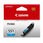 Canon CLI-551 Cartouche C Cyan (Emballage carton) Canon CLI-551 Cartouche C Cyan (Emballage carton)