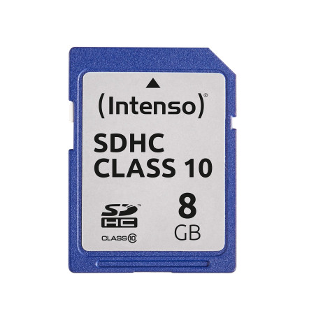 Intenso 3411460 Carte mémoire SDHC 8 Go Classe 10