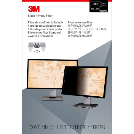 3M Filtre de Confidentialité PF23.6W9 pour Écran 23,6" (16:9)
