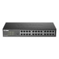D-Link DGS-1024D Switch 24 Ports Gigabit Metallique 10/100/1000mbps - Idéal Partage de Connexion et Mise en Réseau Small/Home Of