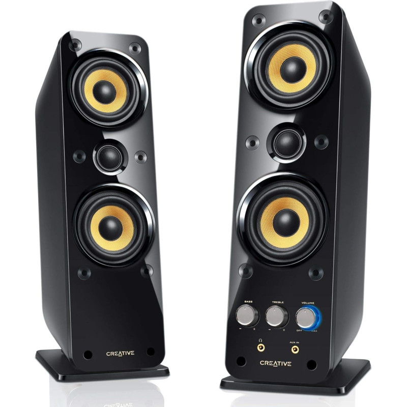 Creative GigaWorks T40 Series II - Enceintes Multimédia PC 16 watts RMS par Canal (2 canaux) , noir Creative GigaWorks T40 Series II - Enceintes Multimédia PC 16 watts RMS par Canal (2 canaux) , noir