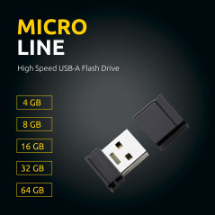 Intenso Micro Clé USB Drive 2.0 8 Go