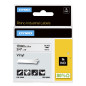 DYMO Rhino Étiquettes en vinyle industrielles | 19 mm x 5,5 m | autocollantes impression en noir sur fond blanc | pour étiqueteu DYMO Rhino Étiquettes en vinyle industrielles | 19 mm x 5,5 m | autocollantes impression en noir sur fond blanc | pour étiqueteu
