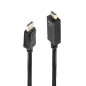 Lindy - Câble DisplayPort HDMI 1.4, 1 Mètre, Display Port 1.2 4K 4096x2160@30Hz 10.2G | Compatible avec TV, Monitor, Xbox, Gamin Lindy - Câble DisplayPort HDMI 1.4, 1 Mètre, Display Port 1.2 4K 4096x2160@30Hz 10.2G | Compatible avec TV, Monitor, Xbox, Gamin