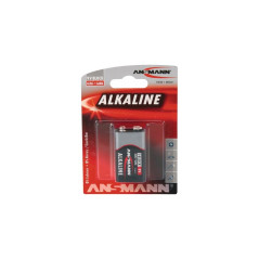 Ansmann - Alcaline Red Line Bloc 9V E Blister de 1