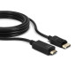 Lindy - Câble DisplayPort HDMI 1.4, 1 Mètre, Display Port 1.2 4K 4096x2160@30Hz 10.2G | Compatible avec TV, Monitor, Xbox, Gamin Lindy - Câble DisplayPort HDMI 1.4, 1 Mètre, Display Port 1.2 4K 4096x2160@30Hz 10.2G | Compatible avec TV, Monitor, Xbox, Gamin