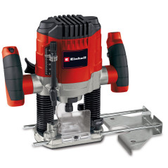 Einhell Défonceuse TC-RO 1155 E (1100 W, Régime 11000-30000 trs/min, Hauteur de levée : 55 mm, Pince de serrage : Ø 8 et Ø 6 mm,