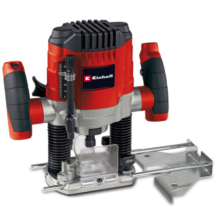 Einhell Défonceuse TC-RO 1155 E (1100 W, Régime 11000-30000 trs/min, Hauteur de levée : 55 mm, Pince de serrage : Ø 8 et Ø 6 mm,