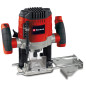Einhell Défonceuse TC-RO 1155 E (1100 W, Régime 11000-30000 trs/min, Hauteur de levée : 55 mm, Pince de serrage : Ø 8 et Ø 6 mm, Einhell Défonceuse TC-RO 1155 E (1100 W, Régime 11000-30000 trs/min, Hauteur de levée : 55 mm, Pince de serrage : Ø 8 et Ø 6 mm,