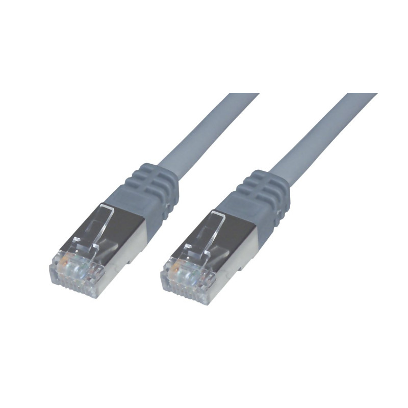 MCL Samar FCC6ABM-10M Cordon de brassage RJ45 CAT6 A F/UTP 10m Gris MCL Samar FCC6ABM-10M Cordon de brassage RJ45 CAT6 A F/UTP 10m Gris
