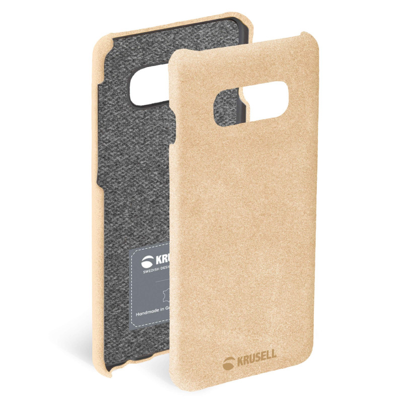 Krusell Étui d'origine Compatible avec Samsung Galaxy S10E – Premium Cuir véritable Cognac Krusell Étui d'origine Compatible avec Samsung Galaxy S10E – Premium Cuir véritable Cognac